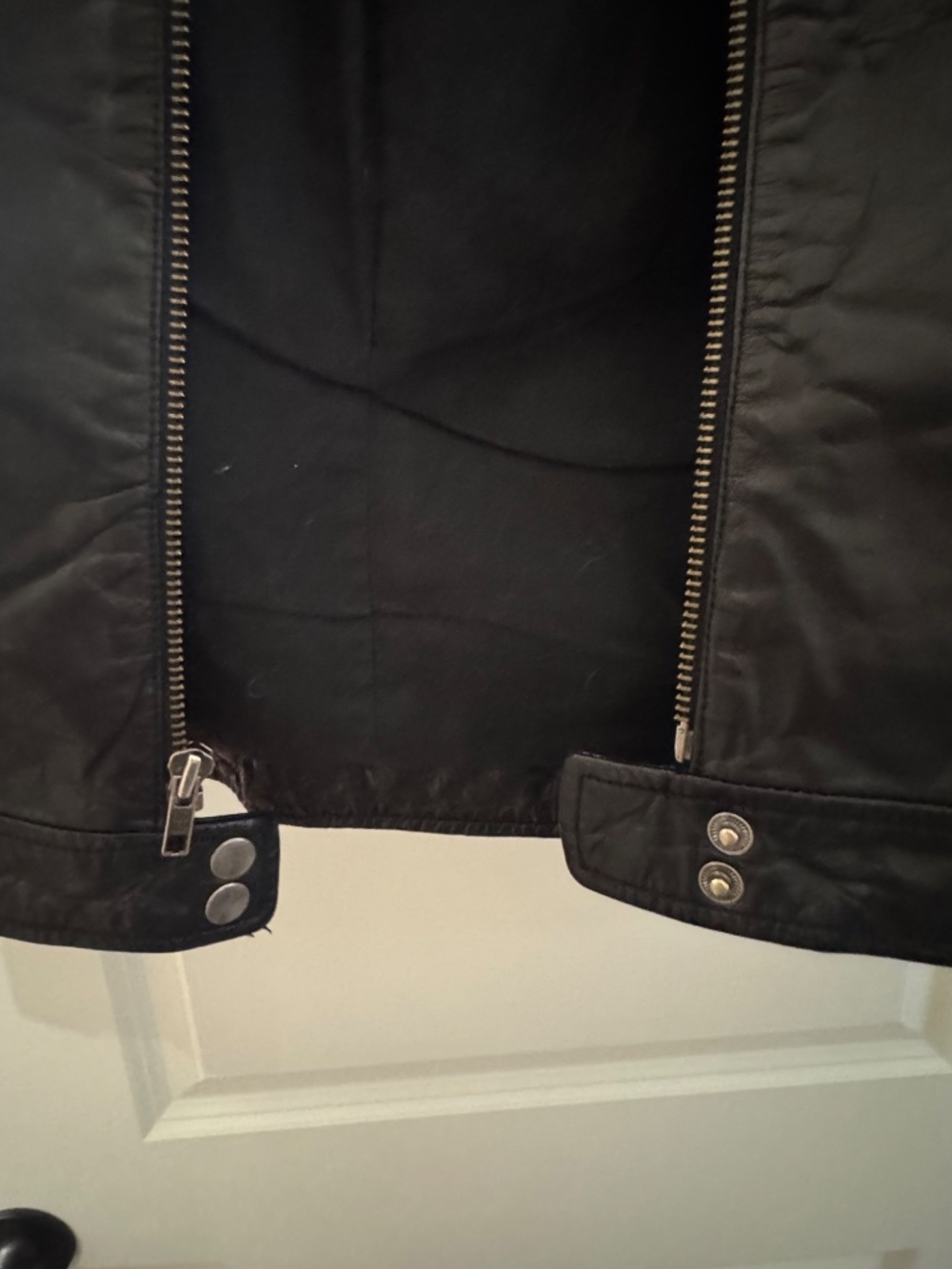 Gap leather jacket - Picture 6 of 7